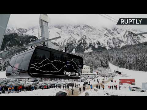Record-Breaking Gondola Takes Visitors to Germany's Highest Peak