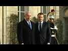 Israeli PM Netanyahu arrives in Paris to meet with Macron