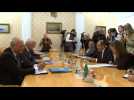 Lavrov and UN Syria envoy de Mistura meet in Moscow - Label : AFPTV - First images - Category : News