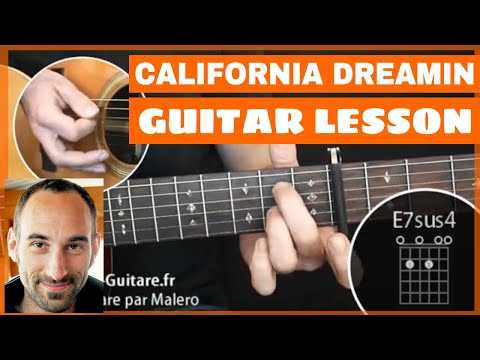 California Dreamin' Guitar Lesson