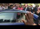 Pope arrives at the Archbishop's residence in Yangon - Label : AFPTV - First images - Category : News