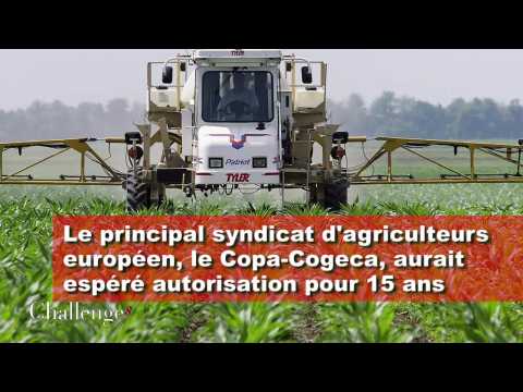 L'UE renouvelle le glyphosate pour 5 ans