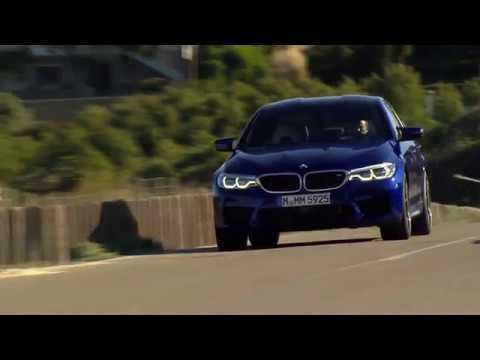 The BMW M5 Driving Video on Location Estoril