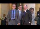 Climate Summit: Gates and Bloomberg meet Macron - Label : AFPTV - First images - Category : News