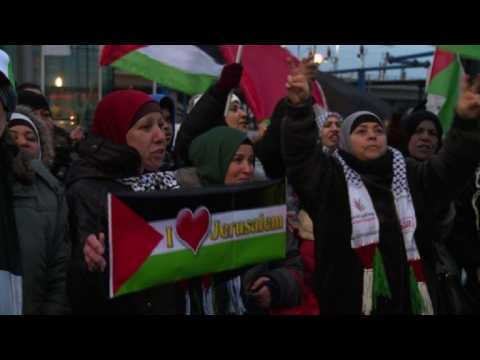 Fresh protests in Berlin against US Jerusalem recognition