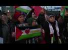 Fresh protests in Berlin against US Jerusalem recognition - Label : AFPTV - First images - Category : News