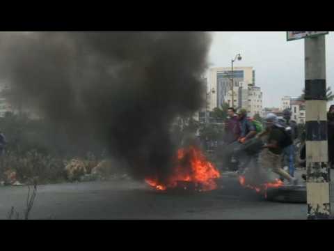 Palestinians, Israeli forces clash in the West Bank