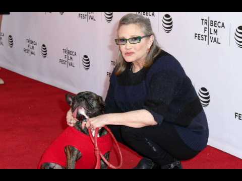 Carrie Fisher's dog loved Star Wars: The Last Jedi