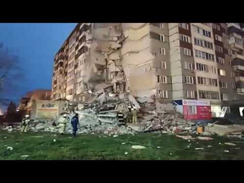 'Dead, injured' as 9-storey building collapses in Russia