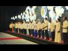 Heads of state gather for family photo at ASEAN gala dinner