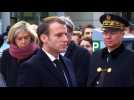 Macron at Stade de France for Paris terror attacks ceremony