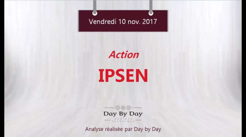 Illustration pour la vidéo Action IPSEN : les perspectives sont baissières - Flash analyse IG 10.11.2017