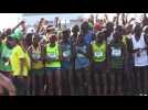5th Gabon Marathon takes place in Libreville - Label : AFPTV - First images - Category : Sport
