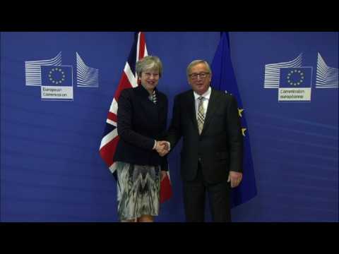 Britain's May meets EU's Juncker for Brexit moment of truth