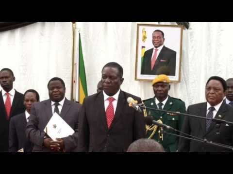 Swearing-in of the new Zimbabwean government