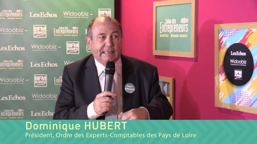 Illustration pour la vidéo Dominique HUBERT - Président, Ordre des Experts-Comptables des Pays de la Loire