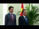China and Canada sign trade agreements during Trudeau visit