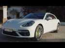 Porsche Panamera Turbo S E-Hybrid Sport Turismo Design in Carrara White Metallic
