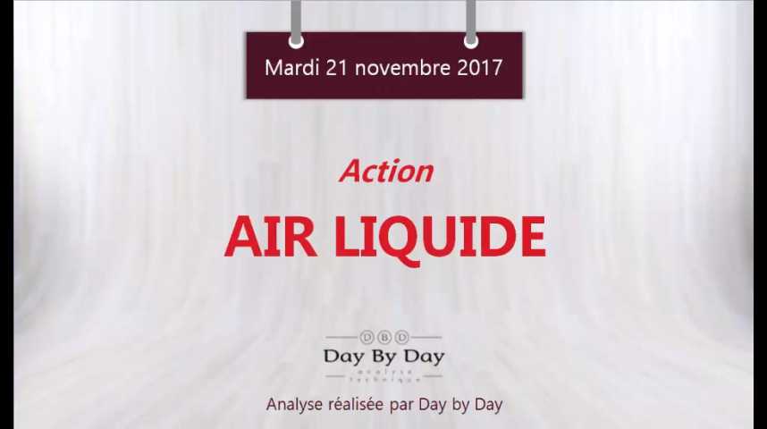 Illustration pour la vidéo Action Air Liquide : la tendance demeure haussière - Flash Analyse IG 21.11.2017