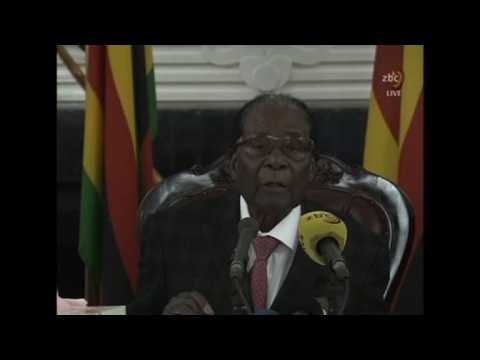 Mugabe urges solidarity in national TV speech
