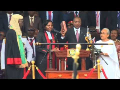 Kenyan President Kenyatta sworn in for second and final term