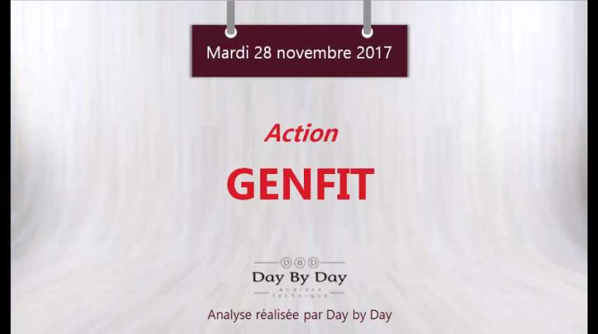 Illustration pour la vidéo Action Genfit : sous une résistance majeure - Flash analyse IG 28.11.2017