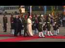 Pope lands in Bangladesh after contentious Myanmar visit (2) - Label : AFPTV - First images - Category : News