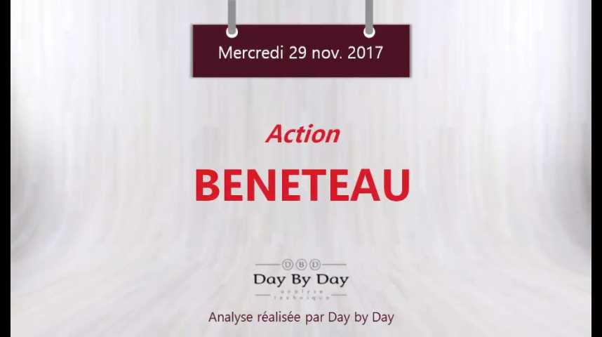 Illustration pour la vidéo Action Bénéteau : le titre évolue sur de nouveaux plus hauts - Flash analyse IG 29.11.2017