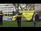 Ambulance leaves UN court after Praljak 'takes poison' - Label : AFPTV - First images - Category : News