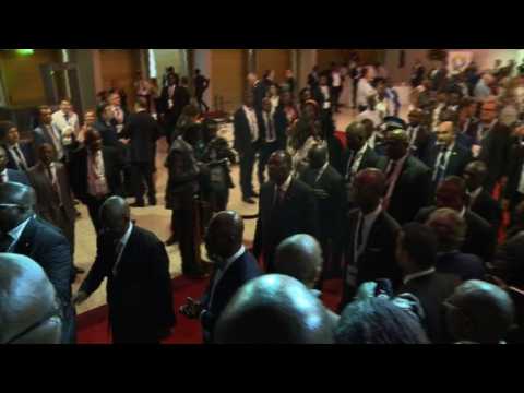 Ouattara arrives for opening ceremony of EU-Africa summit