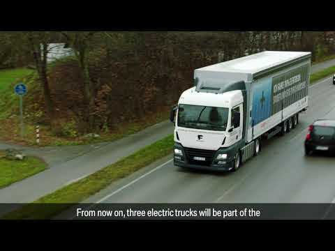 Expansion of the electric truck fleet BMW Group Plant Munich
