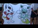 Tokyo 2020 unveil bug-eyed Olympic mascot hopefuls - Label : AFPTV - First images - Category : Sport