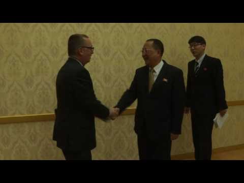 Senior UN official meets North Korea FM in Pyongyang