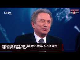 Mort De Johnny Hallyday Michel Drucker S Explique Apres Ses Larmes Sur France 2 Video Soirmag