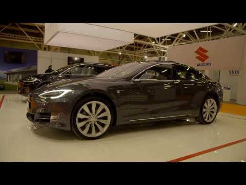 Tesla Stand at Bologna Motor Show 2017