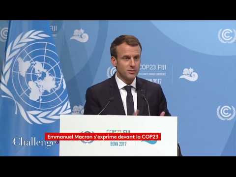 Cop23 : Macron veut que l’Europe "compense" le départ américain du GIEC