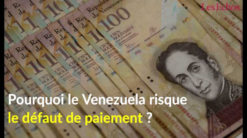 Illustration pour la vidéo Pourquoi le Venezuela risque le défaut de paiement ?