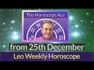 Leo Weekly Horoscope from 25th December 2017 - 1st January 2018