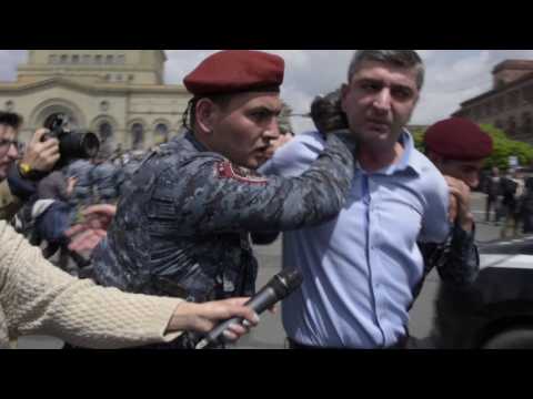 Further arrests as Armenia protests continue