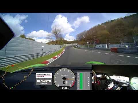 Porsche 911 GT3 RS sets new lap time on Nürburgring Nordschleife Onboard video