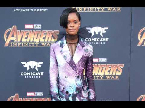 Letitia Wright makes statement of 'strength' at Avengers: Infinity War premiere