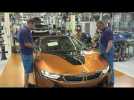 Final assembly BMW i8 Coupé and BMW i8 Roadster at BMW Group Plant Leipzig