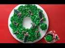 How to Make a Christmas Cupcake Wreath