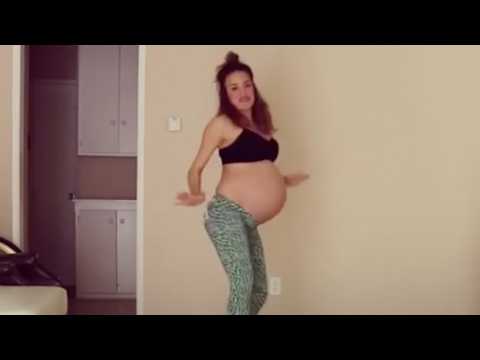 This Pregnant Woman Dancing Gives "Belly Dance" a Whole New Meaning