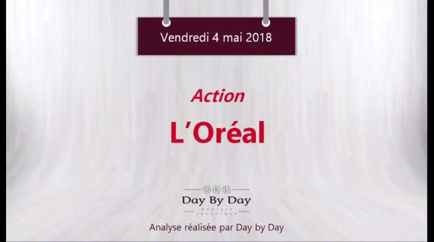Illustration pour la vidéo L'Oréal - la tendance reste haussière - Flash Analyse IG 04.05.2018