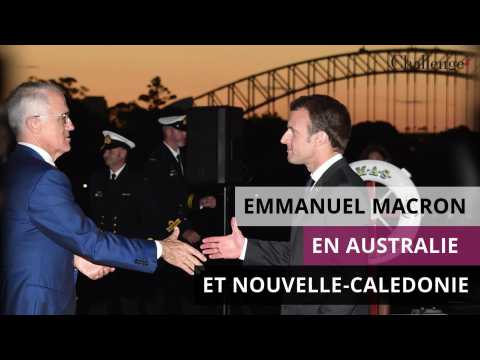 Emmanuel Macron en visite officielle en Australie et en Nouvelle-Calédonie