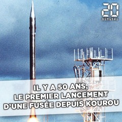 Il y a 50 ans, la première fusée française décollait de Kourou
