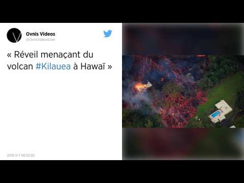 Volcan Kilauea. À Hawaï, d’impressionnantes coulées de lave détruisent des maisons.