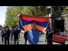 Armenians protest against election of Sarkisian as new PM