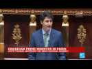 REPLAY - Canadian Prime Minister Justin Trudeau addresses the French National Assembly
